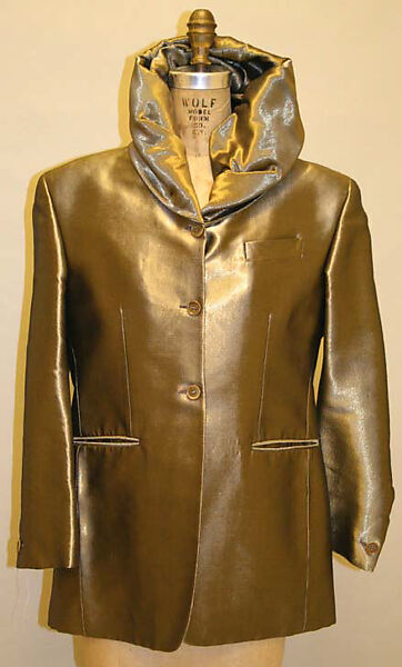 Jacket, Romeo Gigli (Italian, born 1949), Lurex, Italian 