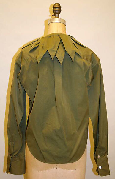 Shirt, Romeo Gigli (Italian, born 1949), cotton, Italian