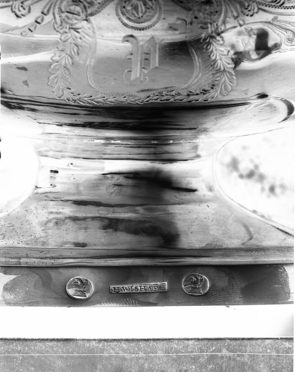 Sugar Bowl, Hugh Wishart (active ca. 1793–1824), Silver, American