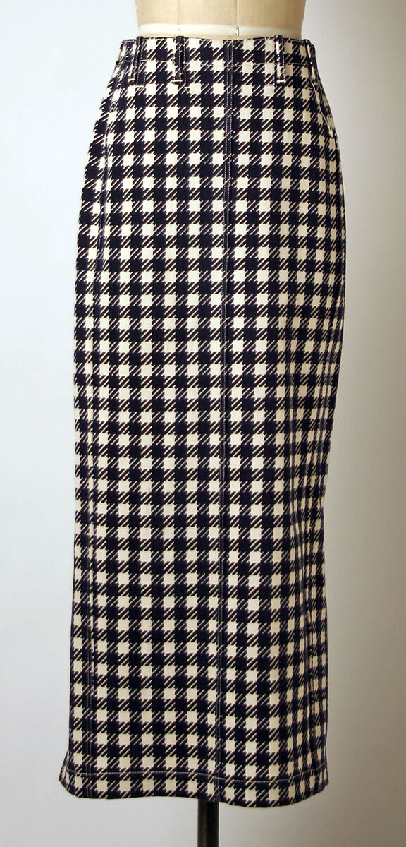 Suit, Azzedine Alaïa (French (born Tunisia), Tunis 1935–2017 Paris), cotton, French