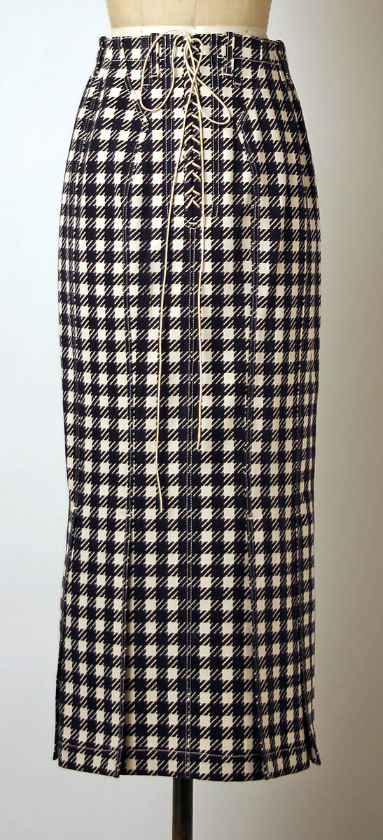 Suit, Azzedine Alaïa (French (born Tunisia), Tunis 1935–2017 Paris), cotton, French