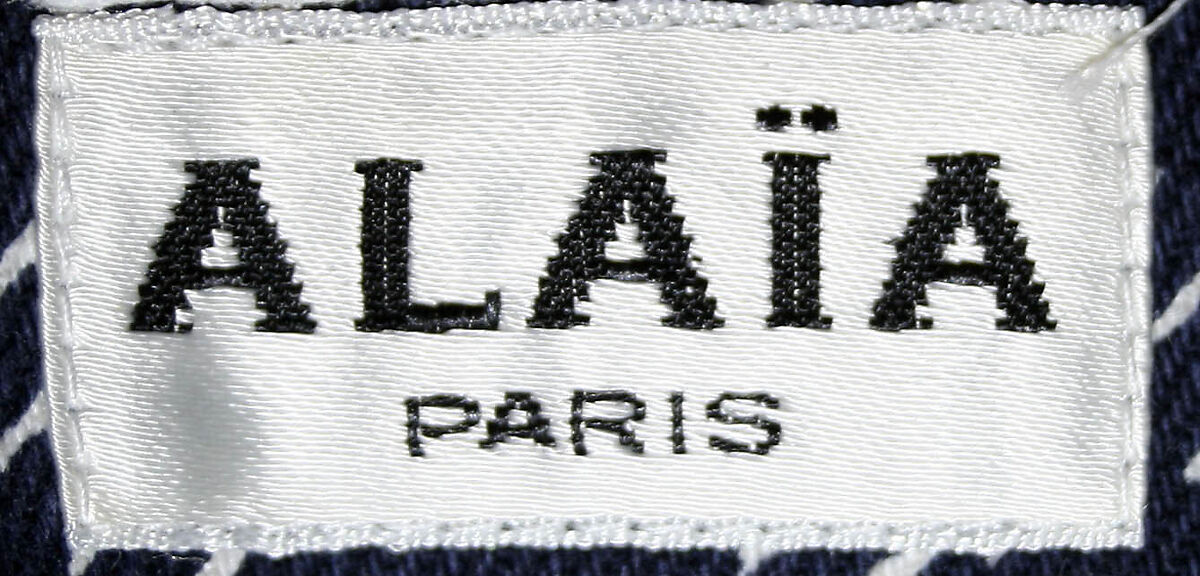 Suit, Azzedine Alaïa (French (born Tunisia), Tunis 1935–2017 Paris), cotton, French