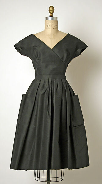 Cocktail ensemble, House of Dior (French, founded 1946), silk, French