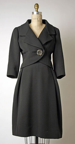 Suit, House of Dior (French, founded 1946), wool, French 