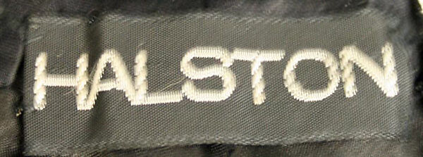 Ensemble, Halston (American, Des Moines, Iowa 1932–1990 San Francisco, California), synthetic fiber, American