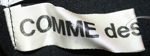 T-shirt, Comme des Garçons (Japanese, founded 1969), cotton, Japanese
