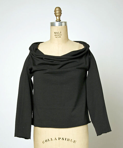 Shirt, Comme des Garçons (Japanese, founded 1969), wool, Japanese 