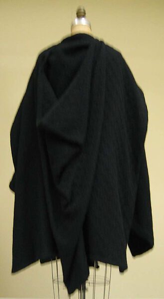 Cape, Comme des Garçons (Japanese, founded 1969), wool, Japanese