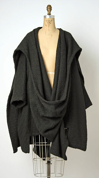 Cape, Comme des Garçons (Japanese, founded 1969), wool, Japanese 