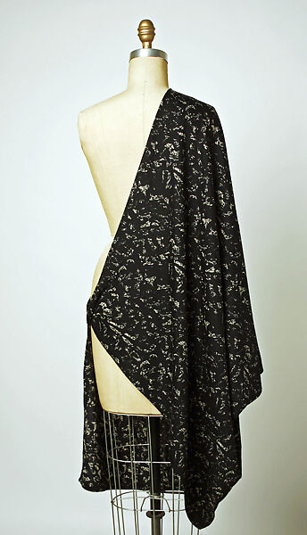 Scarf, Comme des Garçons (Japanese, founded 1969), cotton, Japanese