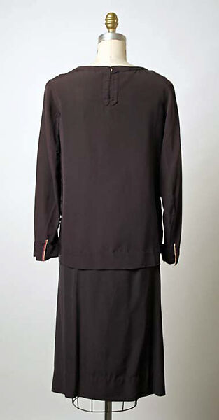 "Advertising", House of Patou (French, founded 1914), silk, cellulose acetate, metal, plastic, French