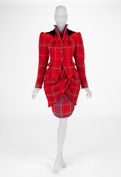 "On Liberty", Vivienne Westwood (British, founded 1971), wool, cotton, leather, British 