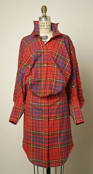"On Liberty", Vivienne Westwood (British, founded 1971), wool, cotton, leather, British