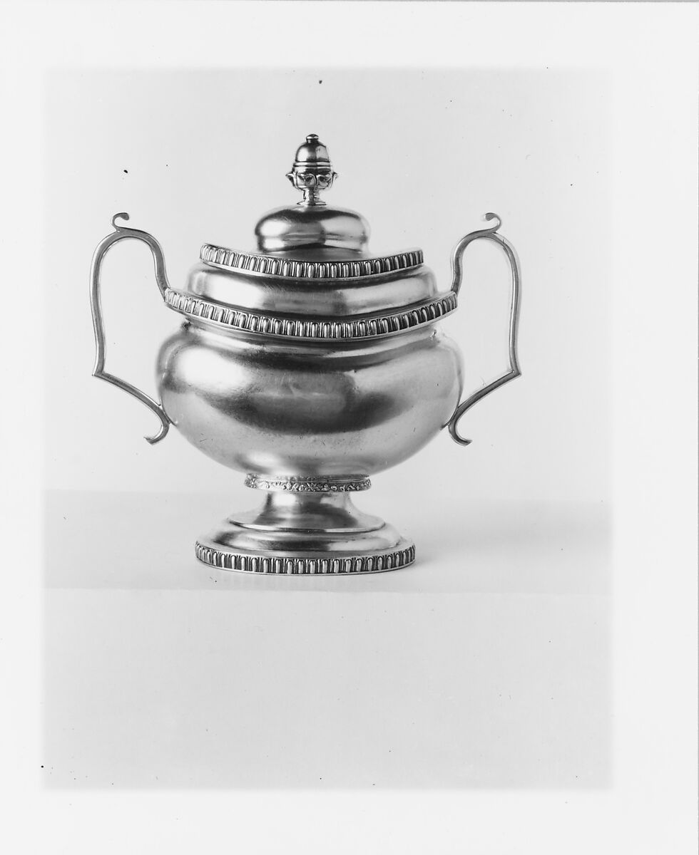 Sugar Bowl, Garrett Eoff (1779–1845), Silver, American 