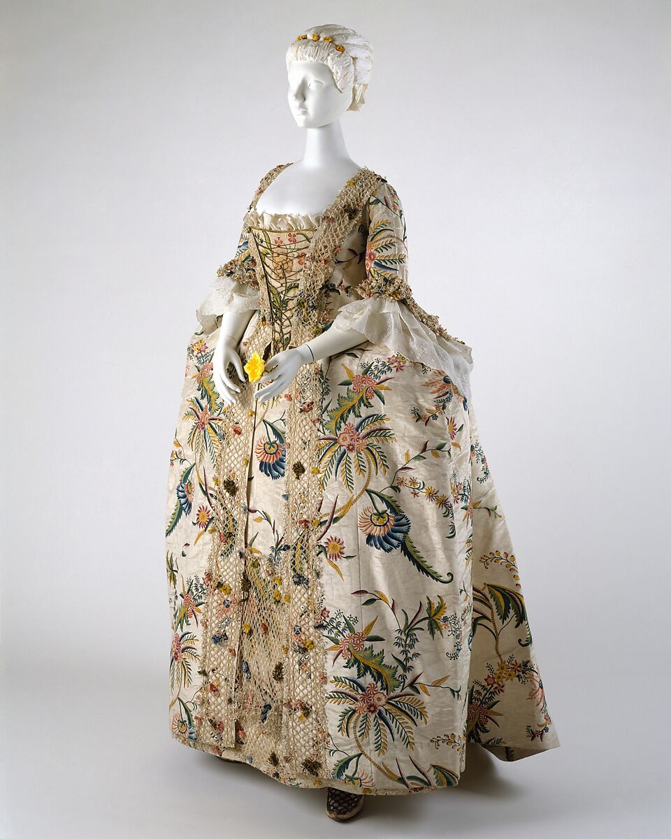 Robe à la Française | British | The Metropolitan Museum of Art