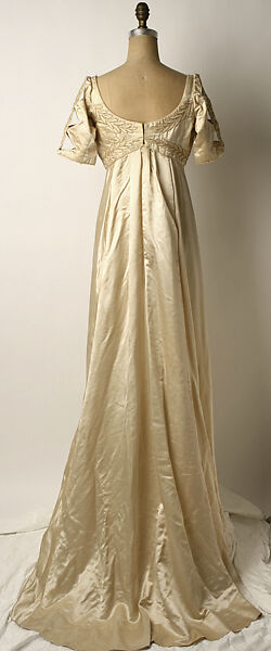 Evening dress, Liberty &amp; Co. (British, founded London, 1875), silk, glass, British