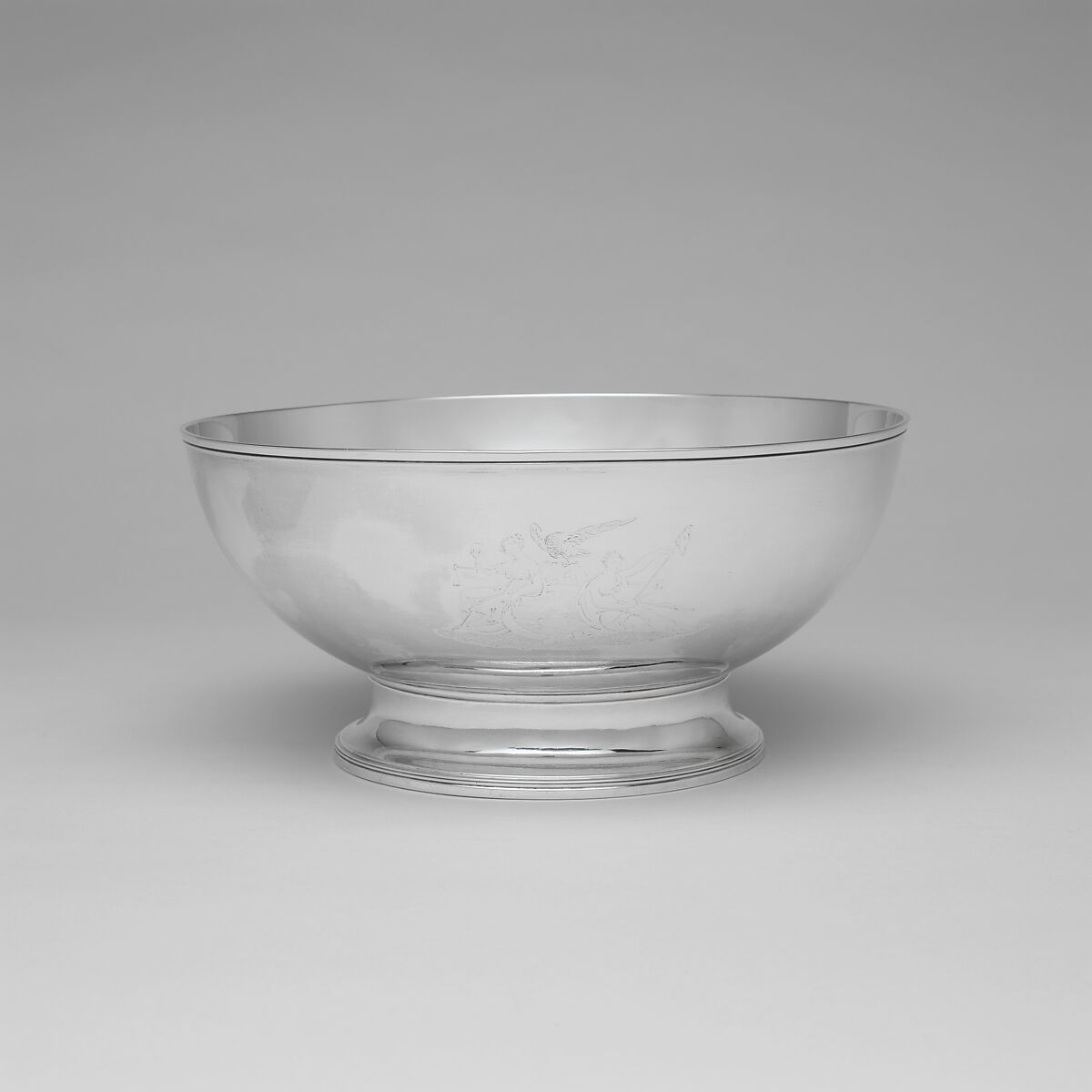 Punch Bowl, Isaac Hutton (American, New York 1766–1855 Albany, New York), Silver, American 