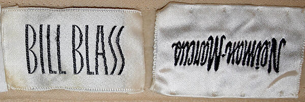 Evening ensemble, Bill Blass Ltd. (American, founded 1970), (a) rhinestones; (b) cashmere, American