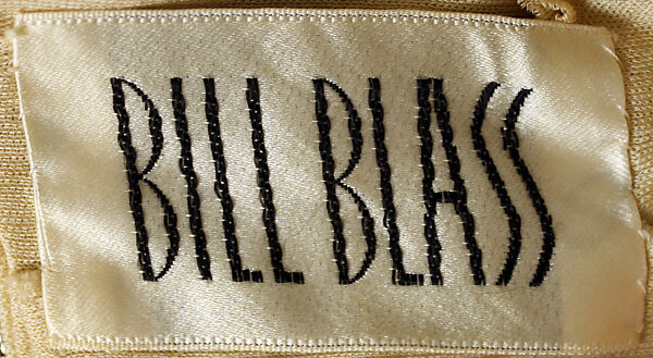 Evening ensemble, Bill Blass Ltd. (American, founded 1970), (a) rhinestones; (b) cashmere, American