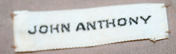 Suit, John Anthony (American, born 1938), [no medium available], American