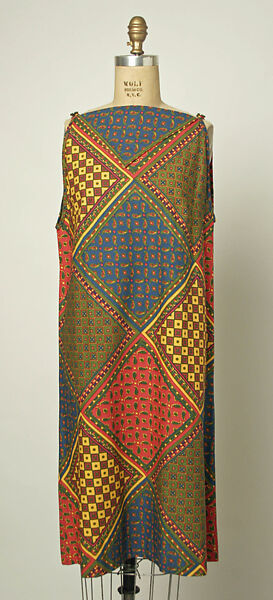 Dress, Tom Brigance (American, 1910–1990), cotton, American 