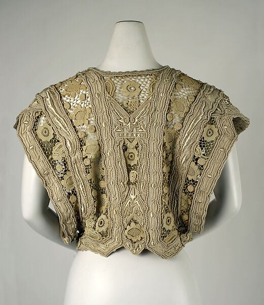 Vest, Francis (French), silk, cotton, French