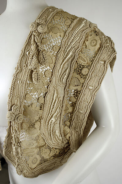 Vest, Francis (French), silk, cotton, French