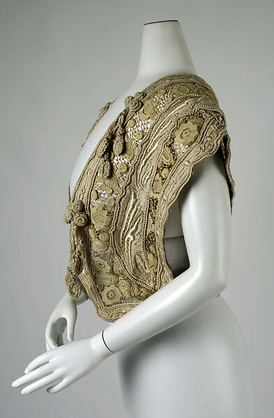 Vest, Francis (French), silk, cotton, French