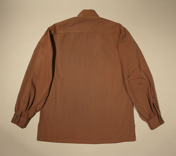 Shirt, Willie Landels (British), wool, British