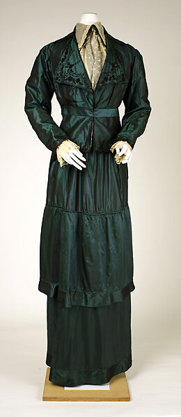 Ensemble, silk, Italian 