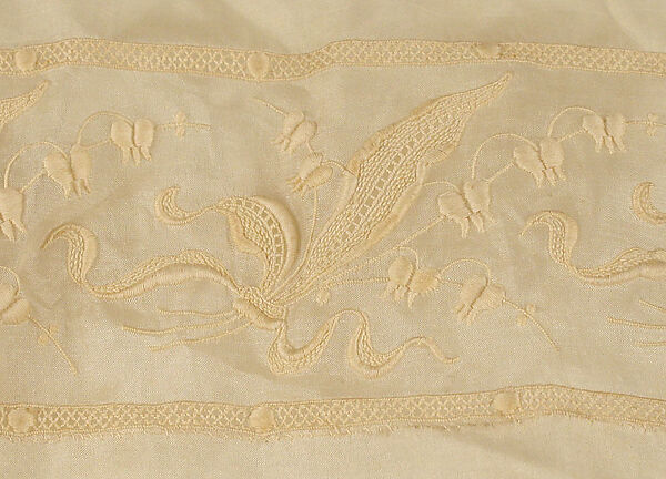 Dress, silk, probably American