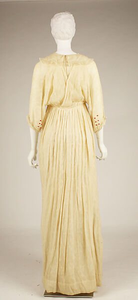 Dress, silk, French
