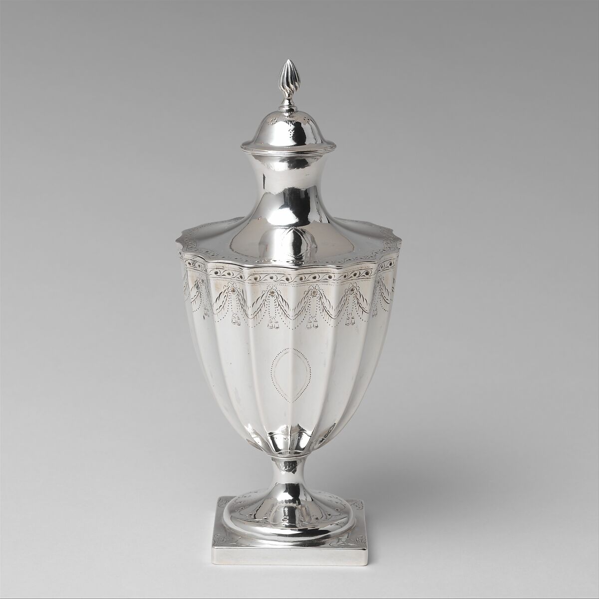 Sugar Bowl, Paul Revere Jr. (American, Boston, Massachusetts 1734–1818 Boston, Massachusetts), Silver, American 