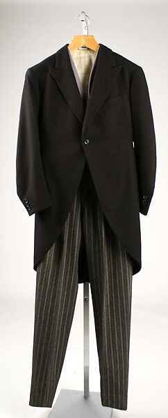 Suit, wool, British 