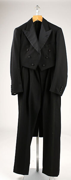 Suit, wool, cotton, British 