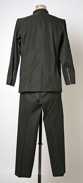 Suit, Yves Saint Laurent (French, founded 1961), cotton, French