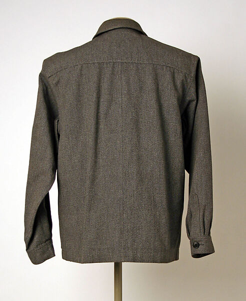 Jacket, Yves Saint Laurent (French, founded 1961), cotton, French