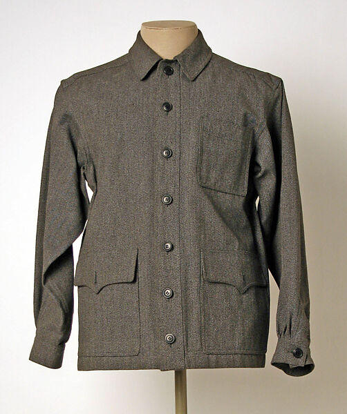 Jacket, Yves Saint Laurent (French, founded 1961), cotton, French 
