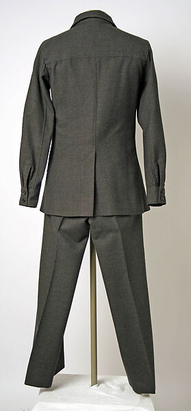 Suit, Yves Saint Laurent (French, founded 1961), wool, French