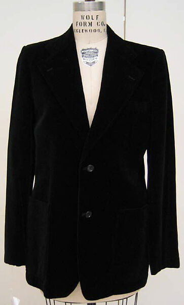 Suit, Yves Saint Laurent (French, founded 1961), silk, French