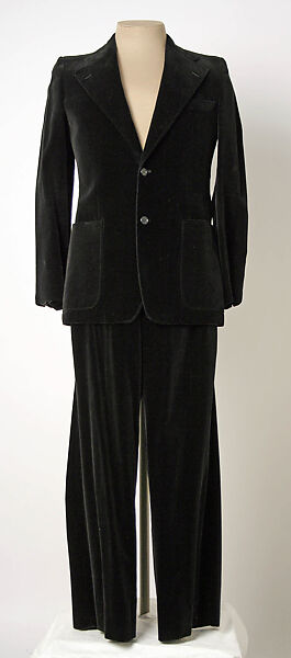 Suit, Yves Saint Laurent (French, founded 1961), silk, French 