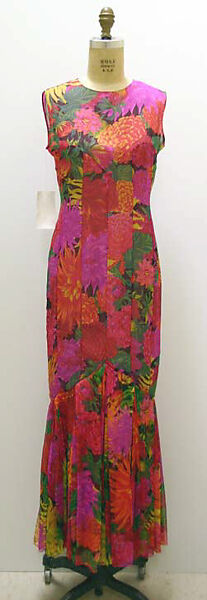 Evening ensemble, House of Chanel (French, founded 1910), silk, French