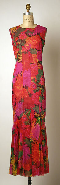 Evening ensemble, House of Chanel (French, founded 1910), silk, French