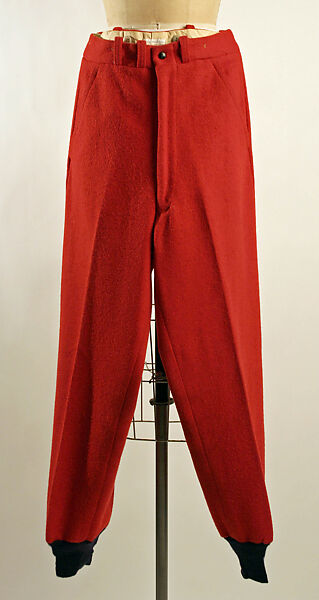 Ski ensemble, wool, American