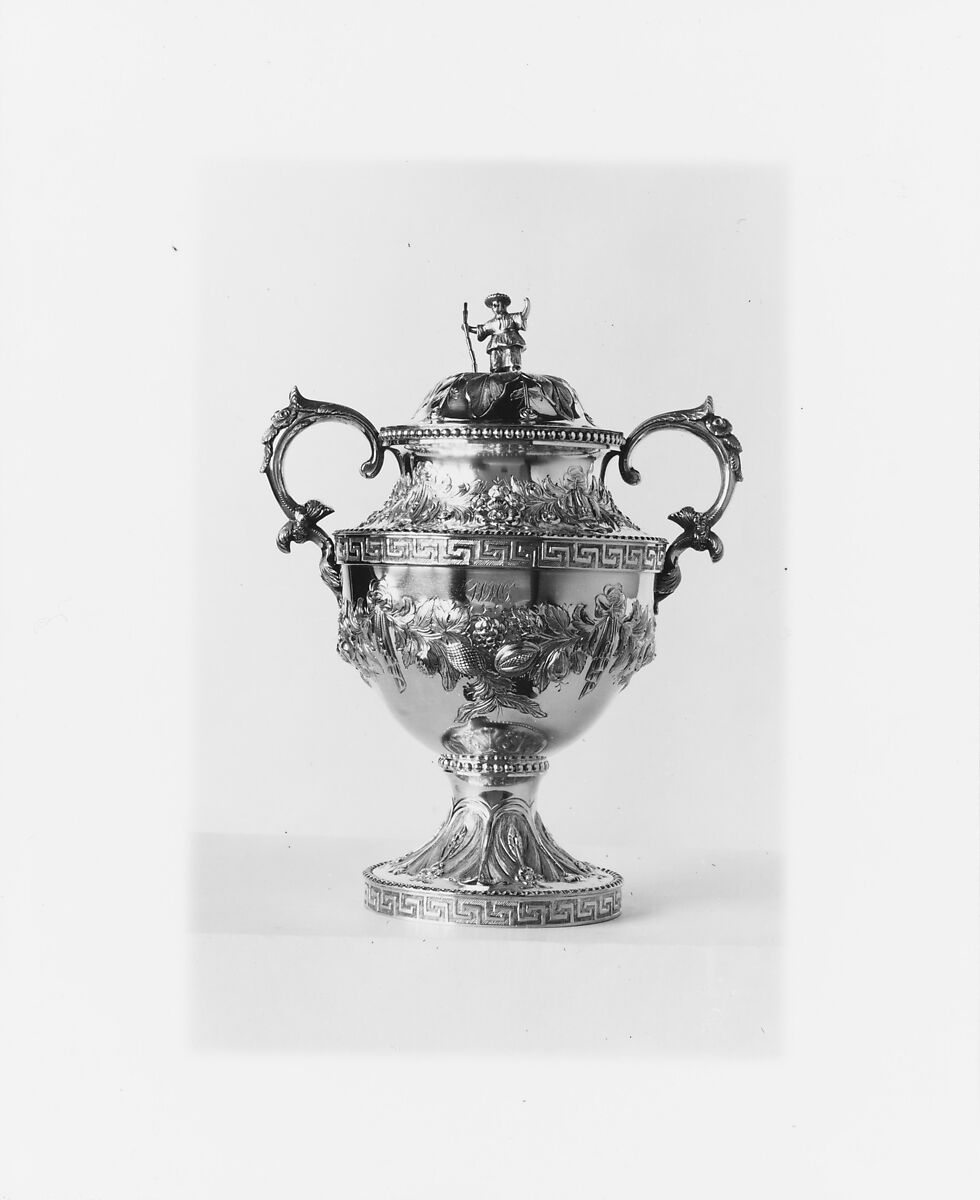 Sugar Bowl, Robert and William Wilson (active ca. 1825–ca.1846), Silver, American 