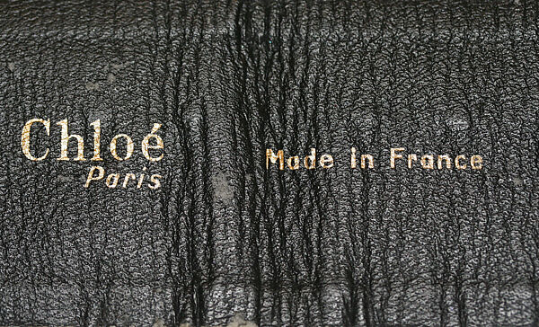 "Clavecin", Chloé (French, founded 1952), leather, French