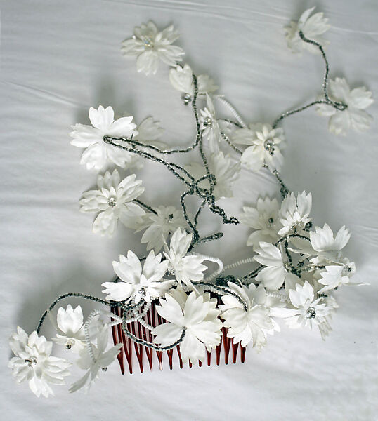 Wedding ensemble, Oscar de la Renta, LLC. (American, founded 1965), silk, glass, plastic, American