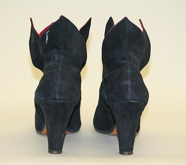 Boots, Salvatore Ferragamo (Italian, founded 1927), suede, Italian