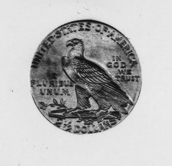 Two-and-a-Half Dollar Coin, Gold