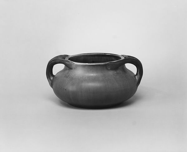 Bowl, William P. Jervis (American (born England), Stoke-on-Trent 1851–1925 Sparta, New Jersey), Earthenware, American